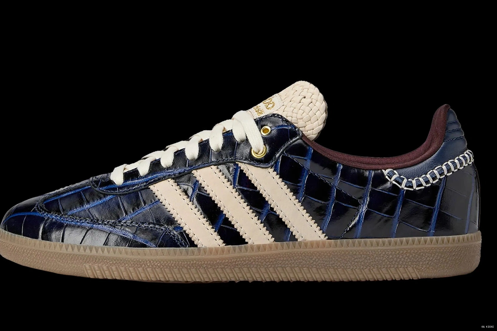 Bonner adidas Samba Wales Navy Croc 0716